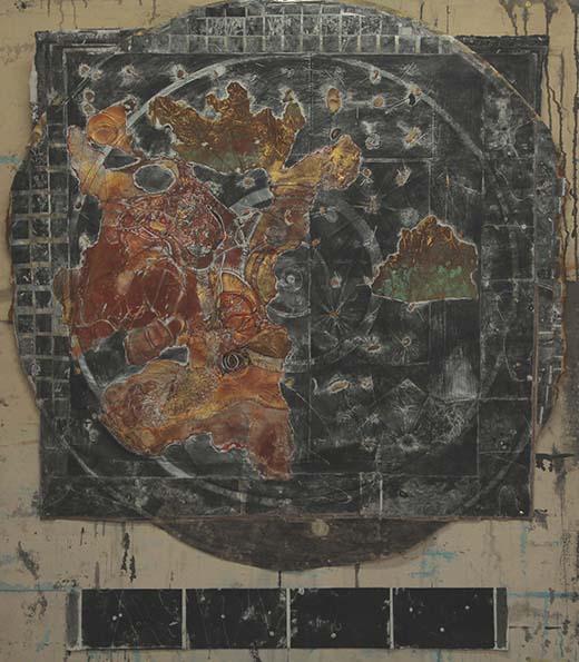 张丹作品 意念地图3,