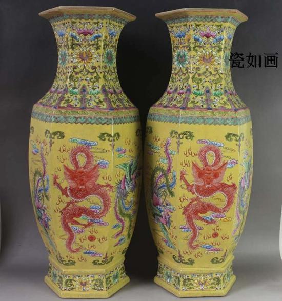 低劣的古瓷赝品(某淘宝瓷器店的印刷后上釉)