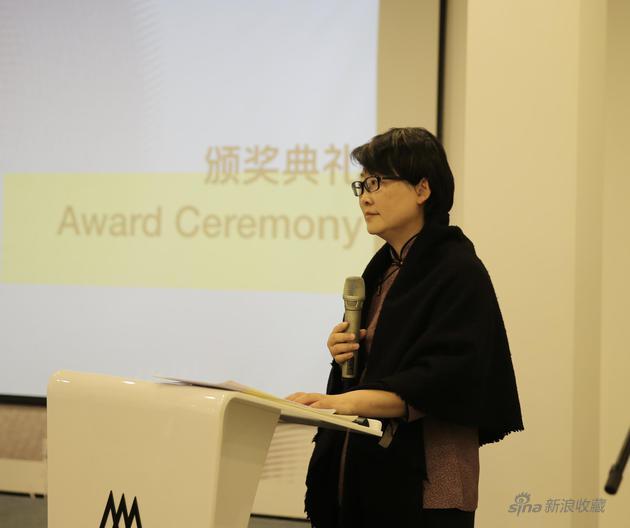 上海民生现代美术馆馆长、国际艺术评论奖组委会联合主席 甘智漪致辞
