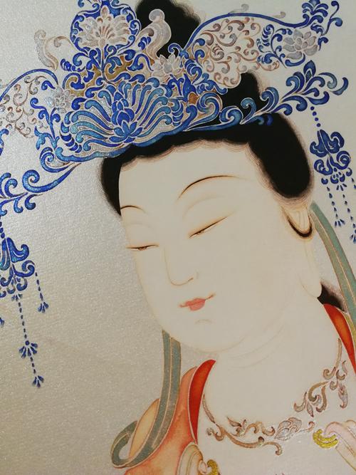 《大悲普渡三十三观士音菩萨圣像》局部