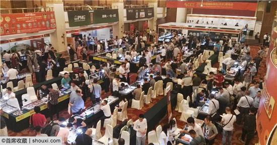 2017年北京国际钱币展销会现场