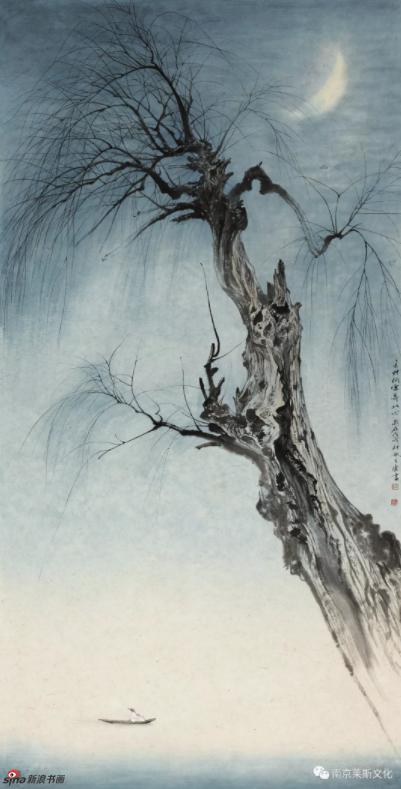 天地何处寄此心 138cm×70cm