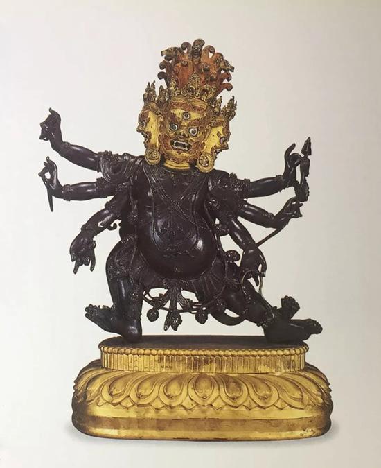 参阅:《清宫秘藏—承德避暑山庄藏传佛教文物特展图录》,图版40,西藏中部 马头观音