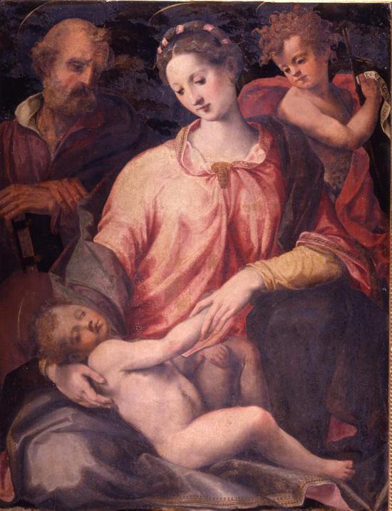 米凯莱·迪·里多尔福·德尔·基尔兰达约(1503 – 1577年) 16世纪 布面油画 佛罗伦萨,乌菲齐美术馆