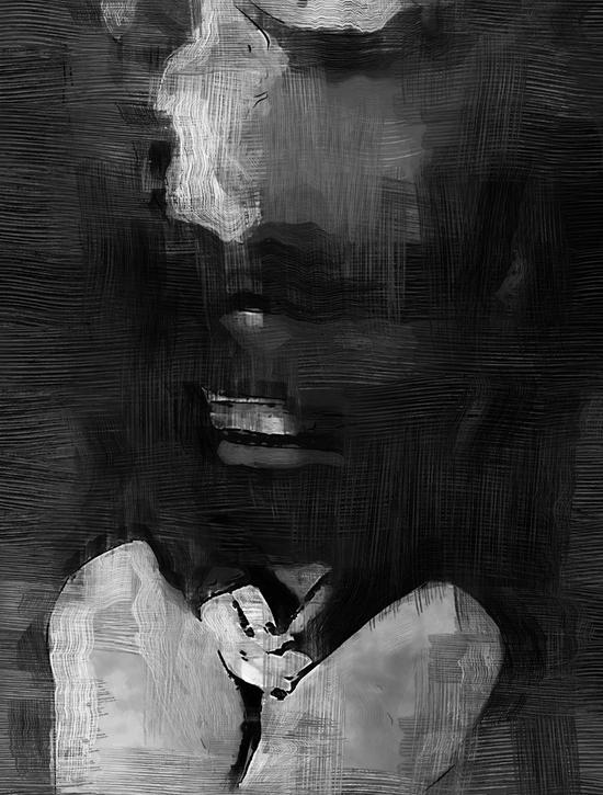 《温度》RX系列209 66cm x 50cm 新媒体综合材料 2013