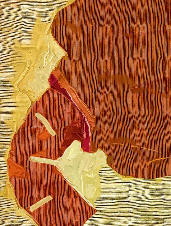 《温度》RX系列192 66cm x 50cm 新媒体综合材料 2012