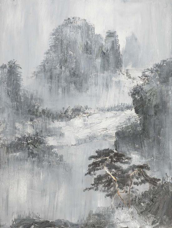 48《大象·绮照》徐里 200cm×150cm 布面油画 2016年