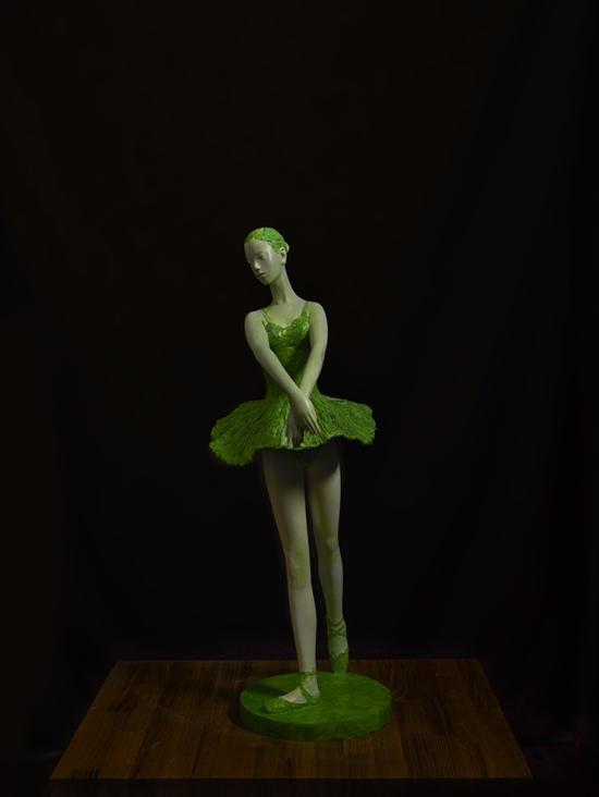 《春的旋律6》26cm×36cm×75㎝ 青铜 2017 陈松涛