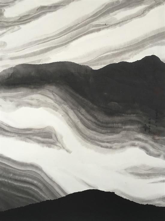 灵山积云 89x67cm 2014