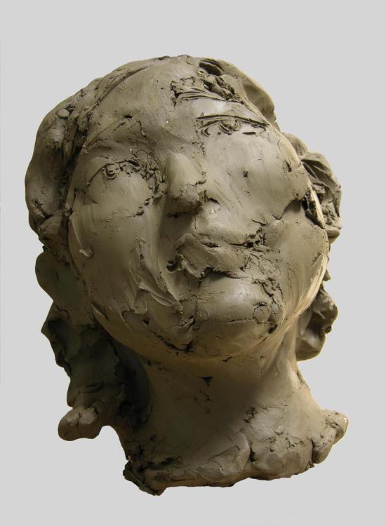 施海-青春-2005-高40cm-青铜