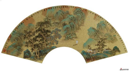方学晓作品《朝辞白帝彩云间》