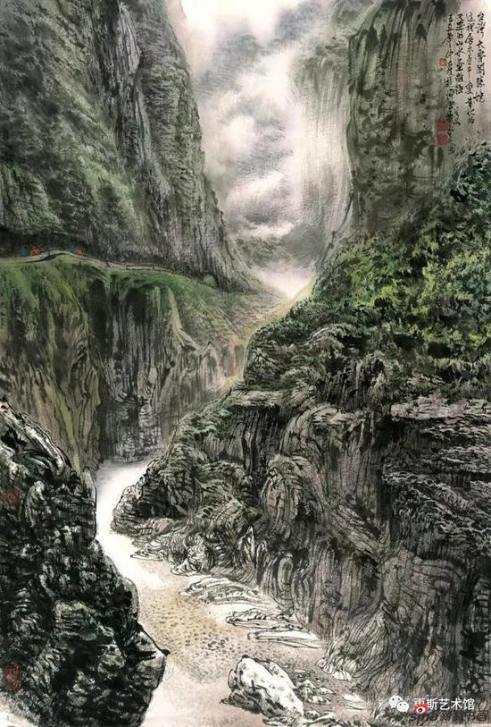 《台湾太鲁阁胜景》