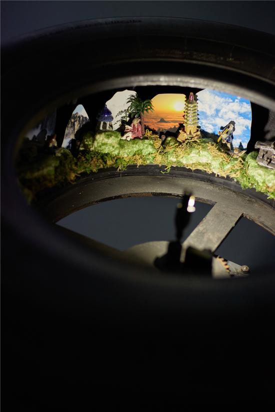 “放纵的超体 众物狂欢”展览现场,鸣谢chi K11 艺术空间,摄影:朱锐