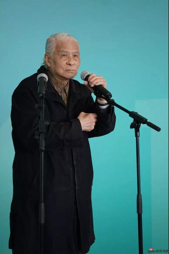 原上海大学美术学院油画系主任,廖炯模教授讲话