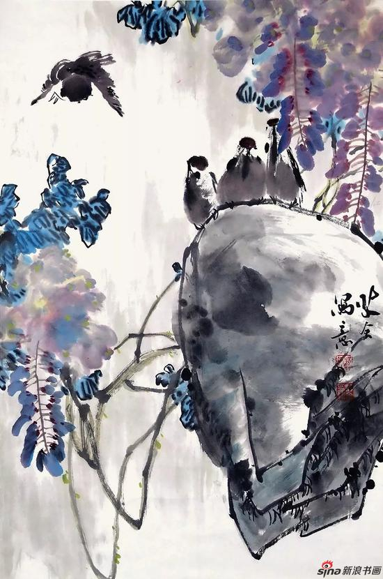 南京市花鸟画研究会理事龚爱社作品