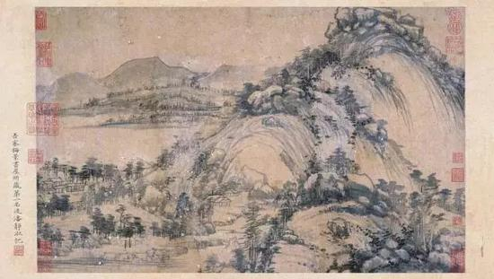 富春山居图 · 剩山图(吴湖帆旧藏)   黄公望   元代现藏于浙江省博物馆