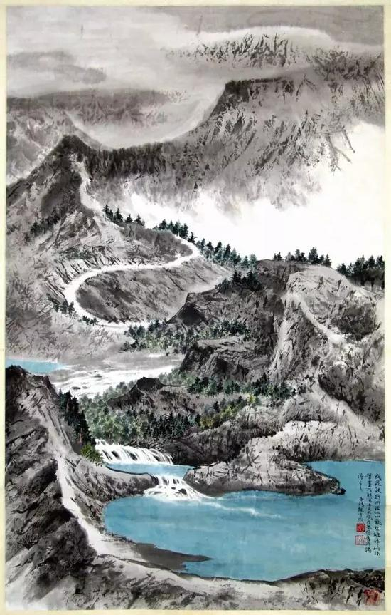 山水   张守成   1980年作   上海中国画院藏