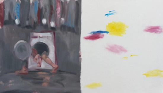谢南星,《香料No.6》,布面油画,220 x 380 cm,2017