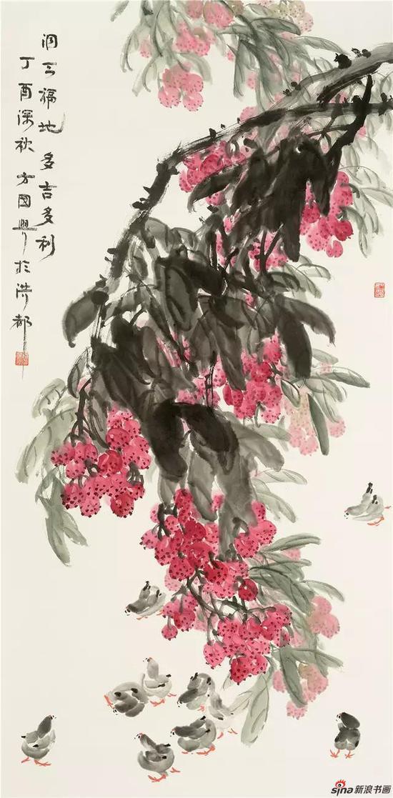 《洞天福地多吉多利》69cm×138cm 2017年