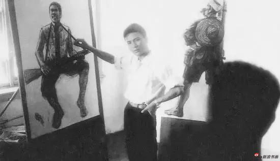 1967年,陈醉为革命历史画创作画模特儿