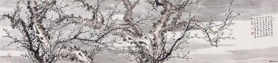 暗香浮动 50cm×227cm 2018