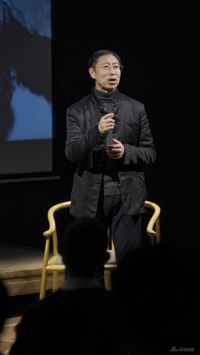 分享会上,韩震山馆长现场唱颂《水调歌头》