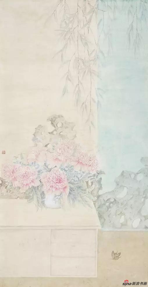《蝶恋花》_樊蕾 136cm×68cm