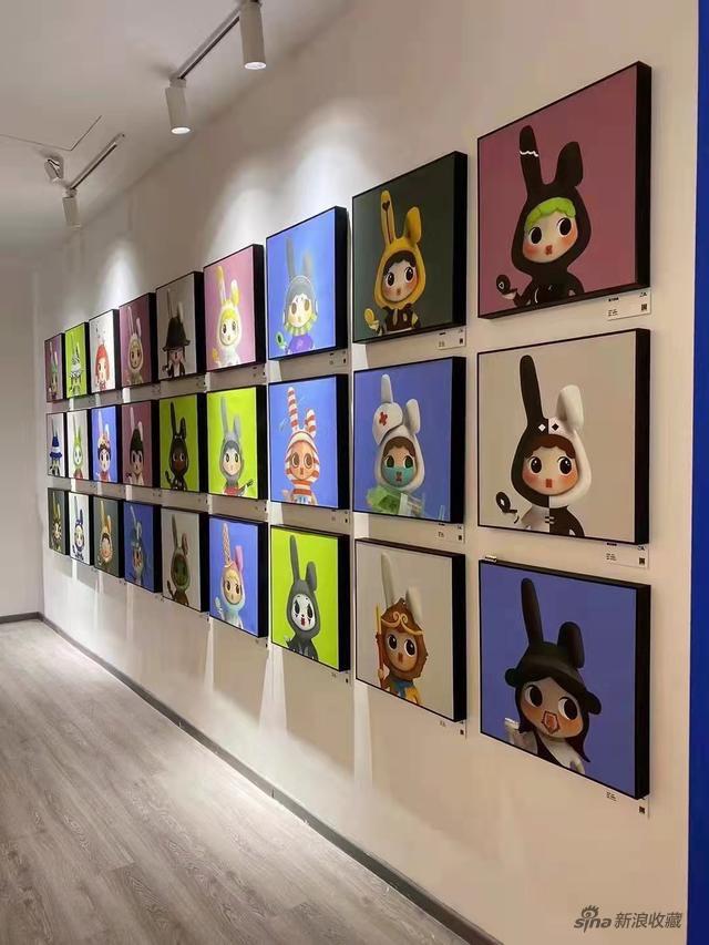 “奈美兔”系列画作