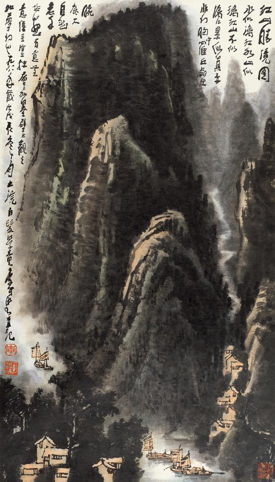 52 李可染(1907-1989) 江山胜境图