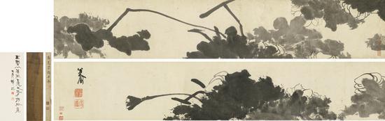 八大山人(1626-1705) 墨荷图