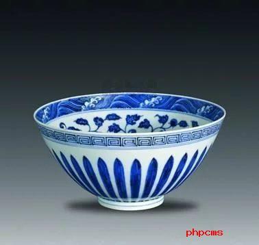 明永乐青花碗