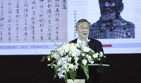 何国庆 台湾何创时书法艺术基金会董事长