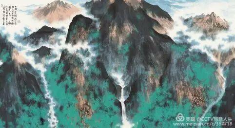 《溪山深处》 97cm×178cm 韩显红