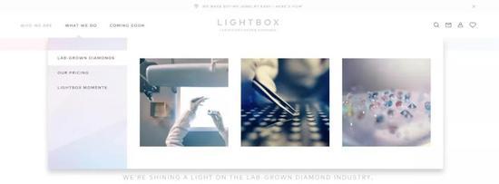 Lightbox Jewelry 网站截图