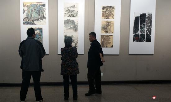 作品展现场