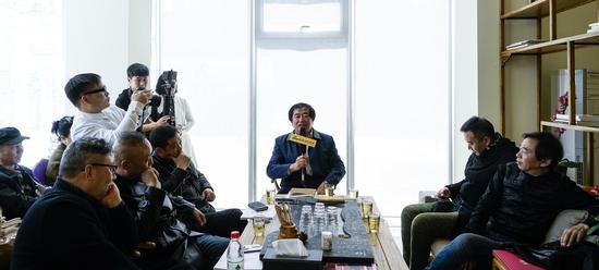 秦皇岛油画学会主席王彦文发言