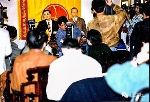 李志仁 宣布 曾仕强为“副总统” 共同参选记者会