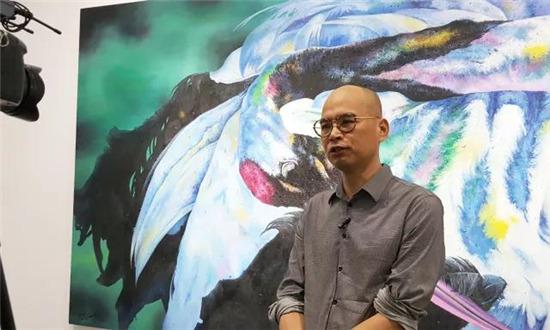 著名当代艺术家陈文令老师