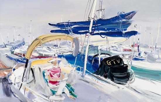 卡西斯之二70X110CM布面油画2012