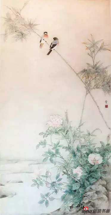 《空山新雨》136×68cm