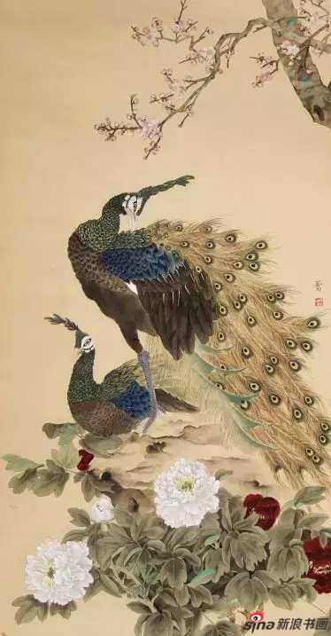 《雀舞》136×68cm