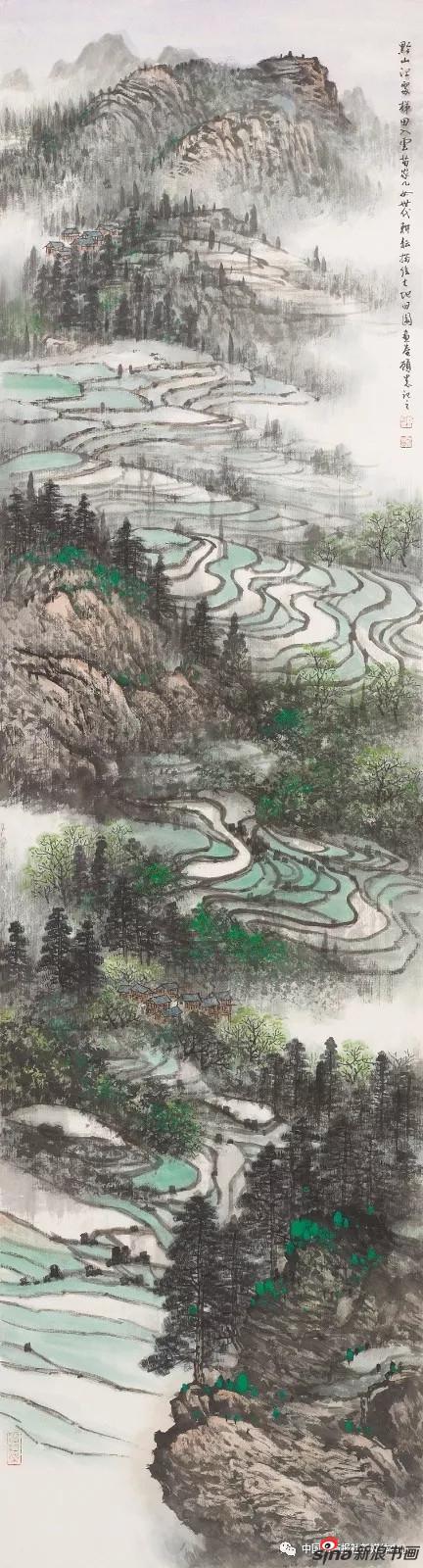 黔山深处(180×48厘米)