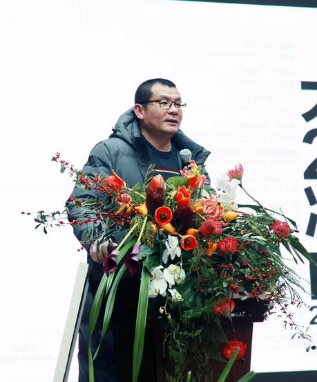 本次展览学术主持、著名评论家,艺术国际创始人,中国宋庄文献馆馆长吴鸿先生致辞