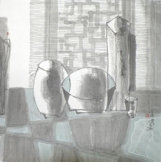 瓶系列二 68×68cm