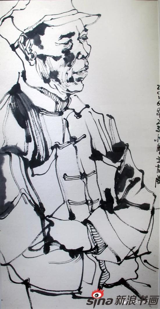 黎小强《人物写生》
