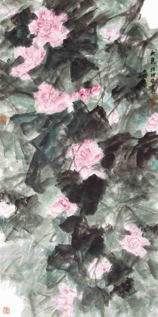 秋色 138×68cm