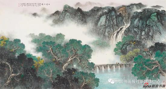 七彩流韵(96×180厘米)