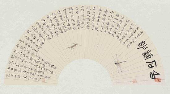 管峻作品《齐白石诗》
