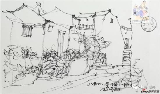 安徽宣城水東明信片速寫
