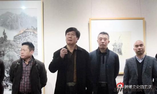 中国画学院/漓江画派学院副院长蔡智教授发言